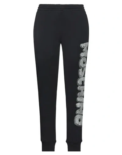 Moschino Woman Pants Black Size 6 Organic Cotton