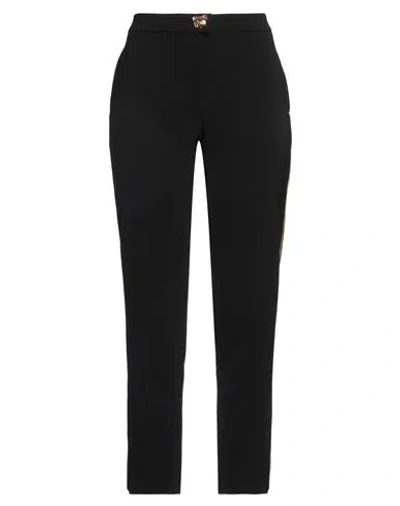 Moschino Woman Pants Black Size 10 Polyester, Polyurethane