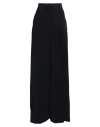 Moschino High-waisted Black Maxi Skirt With Pleated Design In Black