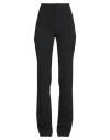 Moschino Woman Pants Black Size 12 Polyester, Elastane In Black