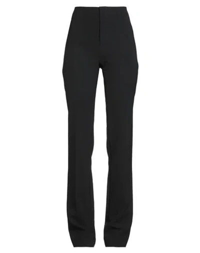 Moschino Woman Pants Black Size 12 Polyester, Elastane