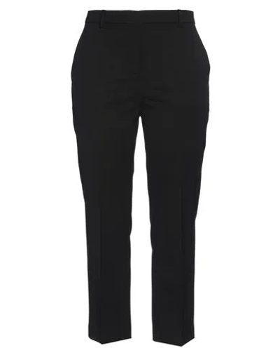 Moschino Woman Pants Black Size 12 Polyester, Wool, Elastane