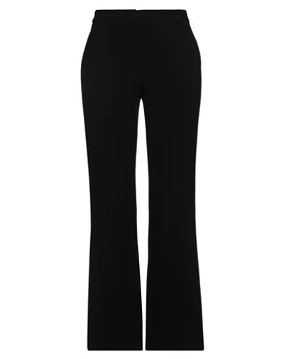 Moschino Woman Pants Black Size 12 Viscose, Wool, Elastane