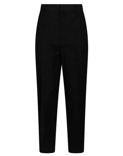 Moschino Woman Pants Black Size 6 Virgin Wool, Viscose