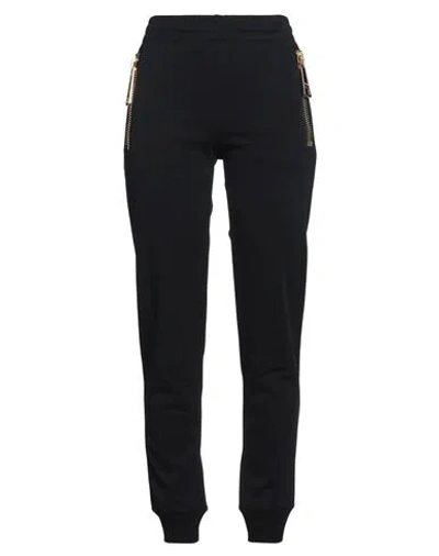 Moschino Woman Pants Black Size 8 Cotton