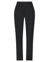 Moschino Woman Pants Black Size 8 Viscose, Virgin Wool, Elastane In Black
