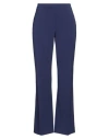 Moschino Woman Pants Blue Size 14 Polyester, Polyurethane