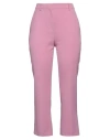 Moschino Woman Pants Fuchsia Size 14 Polyester, Wool, Elastane In Pink