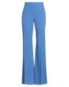 Moschino Woman Pants Pastel Blue Size 4 Acetate, Viscose In Blue
