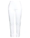 Moschino Woman Pants White Size 8 Cotton In White