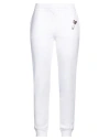 Moschino Woman Pants White Size 8 Cotton