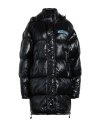 Moschino Woman Puffer Black Size 14 Polyamide In Black