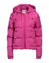 Moschino Woman Puffer Fuchsia Size 10 Polyamide In Pink
