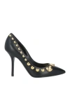 Moschino Teddy Stud Pumps In Black