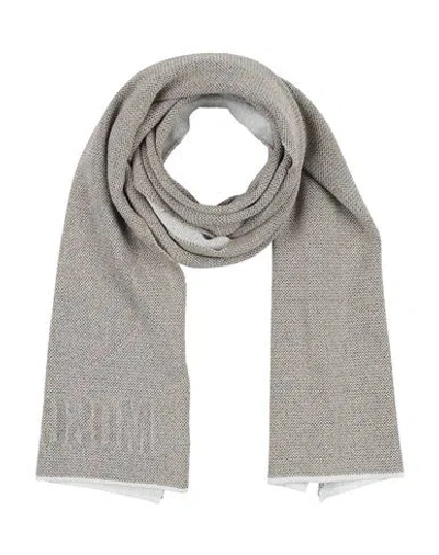 Moschino Woman Scarf Light Grey Size - Viscose, Polyamide, Polyester In Gray