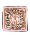 Moschino Woman Scarf Pink Size - Silk