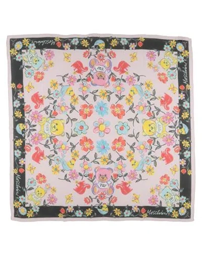 Moschino Woman Scarf Pink Size - Silk