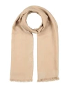 Moschino Woman Scarf Sand Size - Wool, Cotton, Silk, Viscose, Polyester In Pink