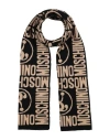 Moschino Woman Scarf Sand Size - Wool, Viscose, Polyamide