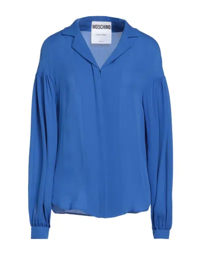 Moschino Shirts In Blue