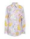 Moschino Shirts In Purple
