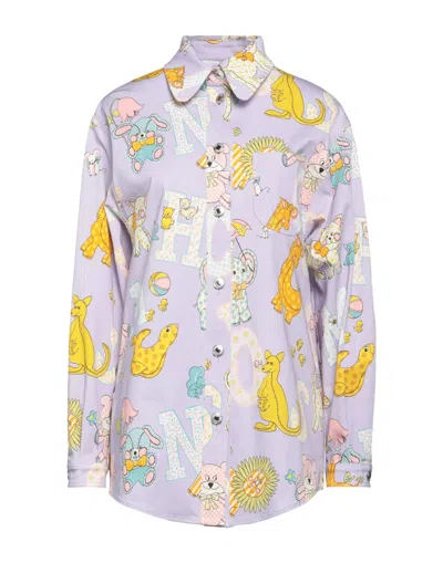 Moschino Shirts In Purple