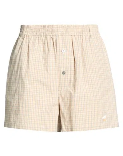 Moschino Woman Shorts & Bermuda Shorts Beige Size 4 Cotton
