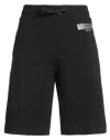 Moschino Woman Shorts & Bermuda Shorts Black Size L Cotton, Elastane