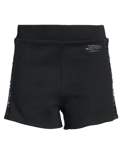Moschino Woman Shorts & Bermuda Shorts Black Size L Cotton, Modal