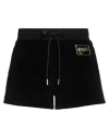 MOSCHINO MOSCHINO WOMAN SHORTS & BERMUDA SHORTS BLACK SIZE M COTTON, POLYESTER, ELASTANE