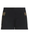 Moschino Woman Shorts & Bermuda Shorts Black Size M Cotton, Elastane