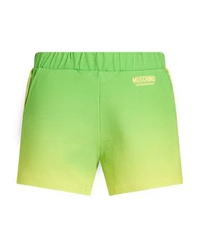 Moschino Woman Shorts & Bermuda Shorts Light Green Size S Cotton, Elastane