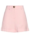 Moschino Woman Shorts & Bermuda Shorts Pink Size 10 Viscose, Elastane In Pink