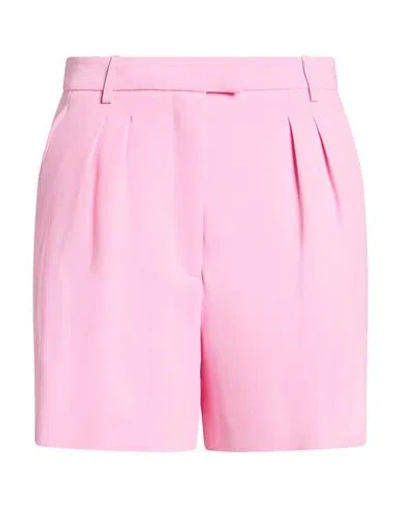 Moschino Woman Shorts & Bermuda Shorts Pink Size 6 Viscose, Elastane