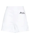 Moschino Woman Shorts & Bermuda Shorts White Size 10 Cotton