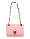 Moschino Woman Shoulder Bag Pink Size - Leather