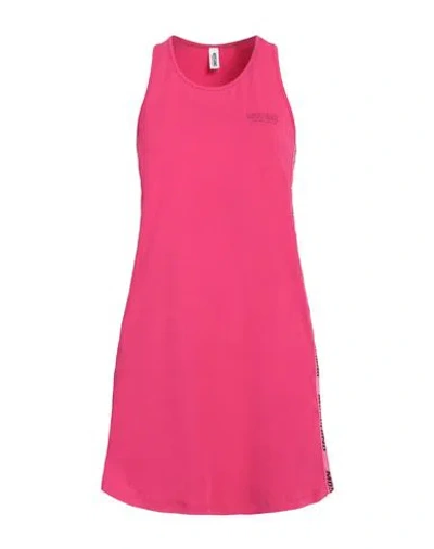 Moschino Woman Sleepwear Fuchsia Size M Cotton, Elastane In Pink