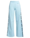 Moschino Woman Sleepwear Light Blue Size L Cotton, Elastane
