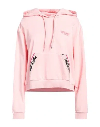 Moschino Woman Undershirt Light Pink Size L Cotton, Elastane