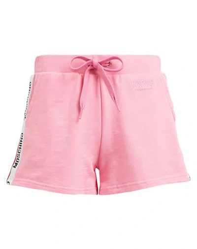 Moschino Woman Sleepwear Pink Size L Cotton, Elastane