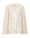Moschino Sweaters In Beige