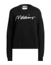 Moschino Woman Sweater Black Size 8 Cotton, Polyamide In Black