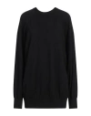 Moschino Woman Sweater Black Size 10 Virgin Wool In Black