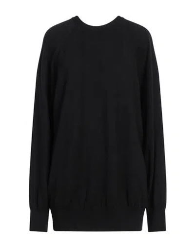 Moschino Woman Sweater Black Size 10 Virgin Wool