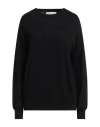 Moschino Woman Sweater Black Size L Cotton In Black