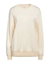 Moschino Woman Sweater Cream Size L Virgin Wool, Viscose In White