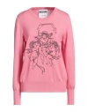 Moschino Woman Sweater Pink Size 10 Virgin Wool