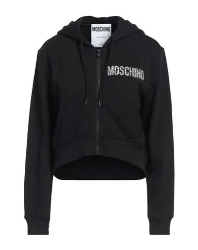 Moschino Sweatshirts In Black