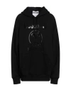 Moschino Woman Sweatshirt Black Size 12 Cotton In Black