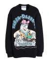 Moschino Woman Sweatshirt Black Size 4 Organic Cotton In Black